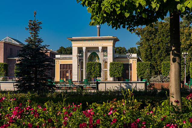 Павильон азербайджан на вднх фото